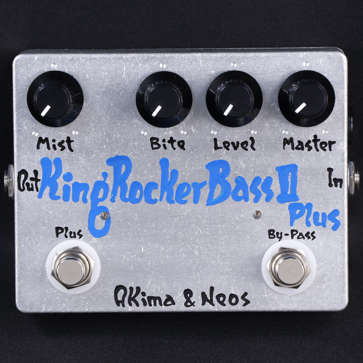 【新製品】［ベース用エフェクター］ AKIMA&NEOS / King Rocker BassII Plus ANS-EF-14 アキマ&ネオス 日本製 Made in Japan｜イシバシ楽器　ＷＥＢ　ＳＨＯＰ