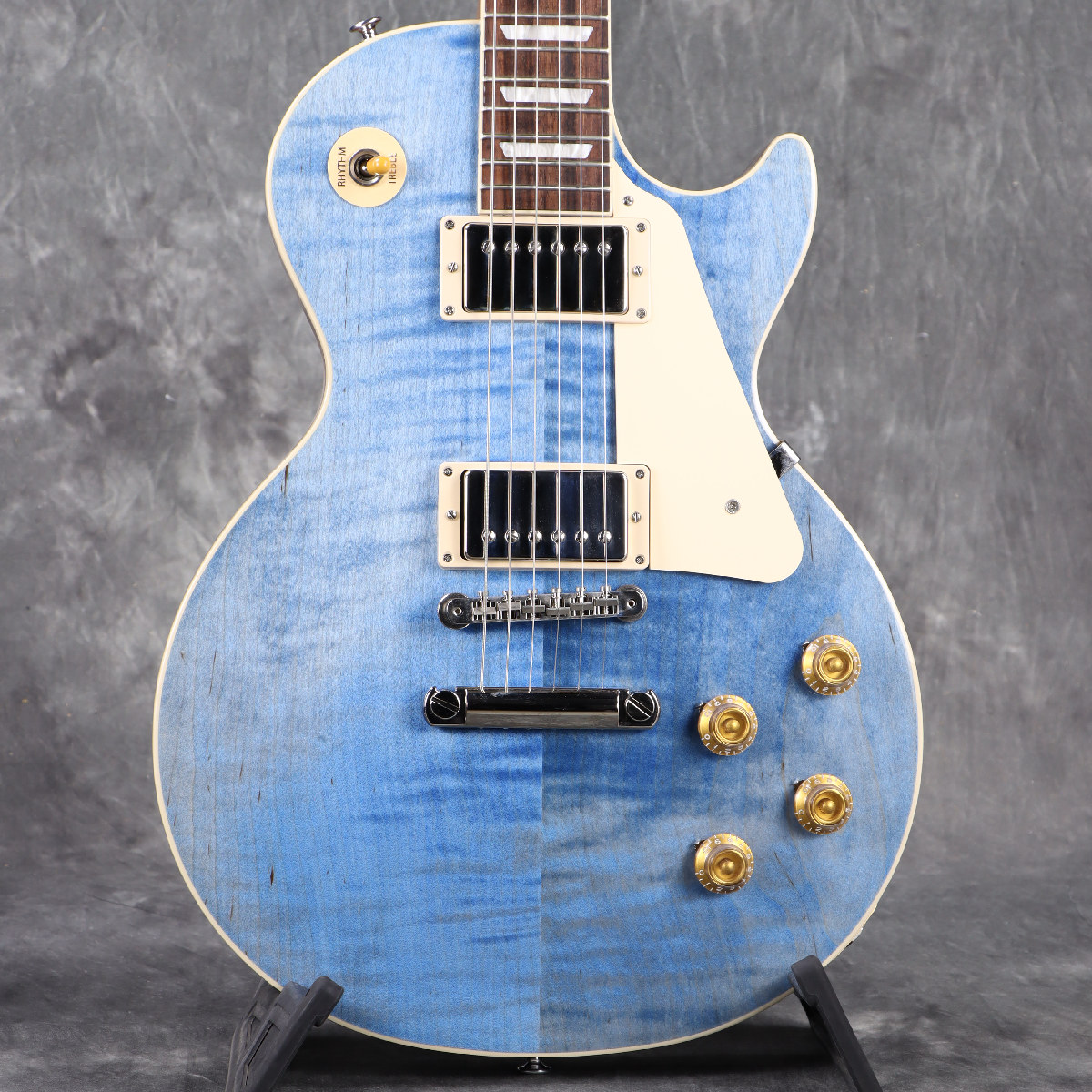 Gibson / Les Paul Standard 50s Figured Top Ocean Blue ギブソン【実物画像/未展示品】[4.01kg][S/N 215060017]《Gibsonギター弦2パックプレゼント》【YRK】｜イシバシ楽器　ＷＥＢ　ＳＨＯＰ