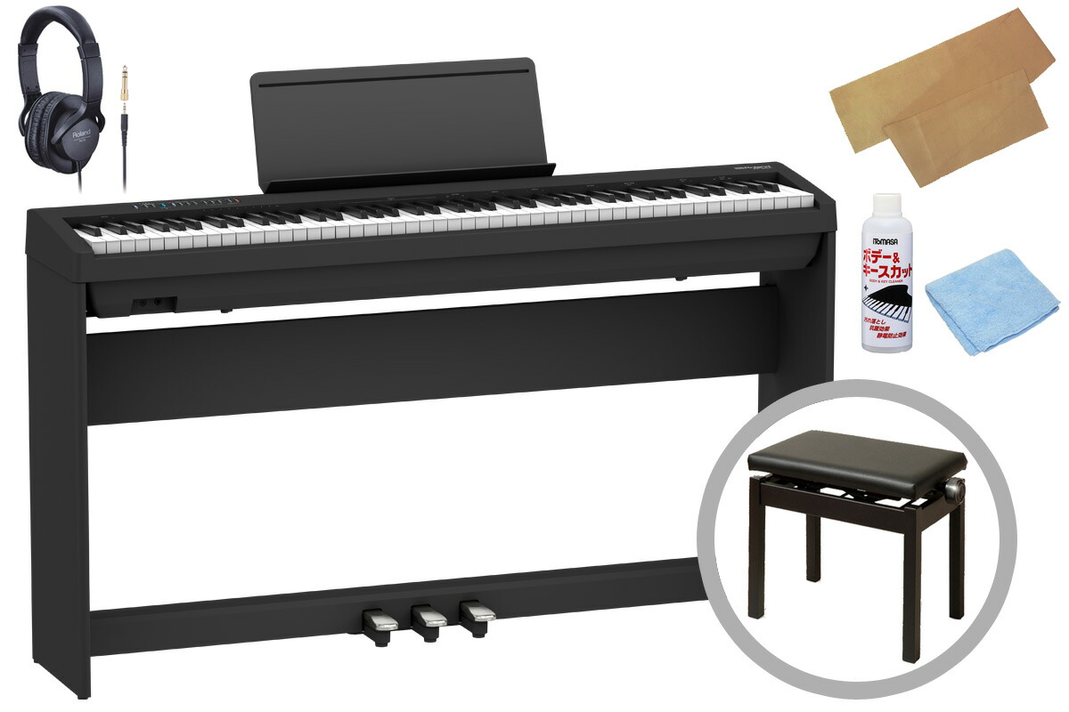楽天市場】Roland ローランド / FP-90X BK ブラック【専用スタンド