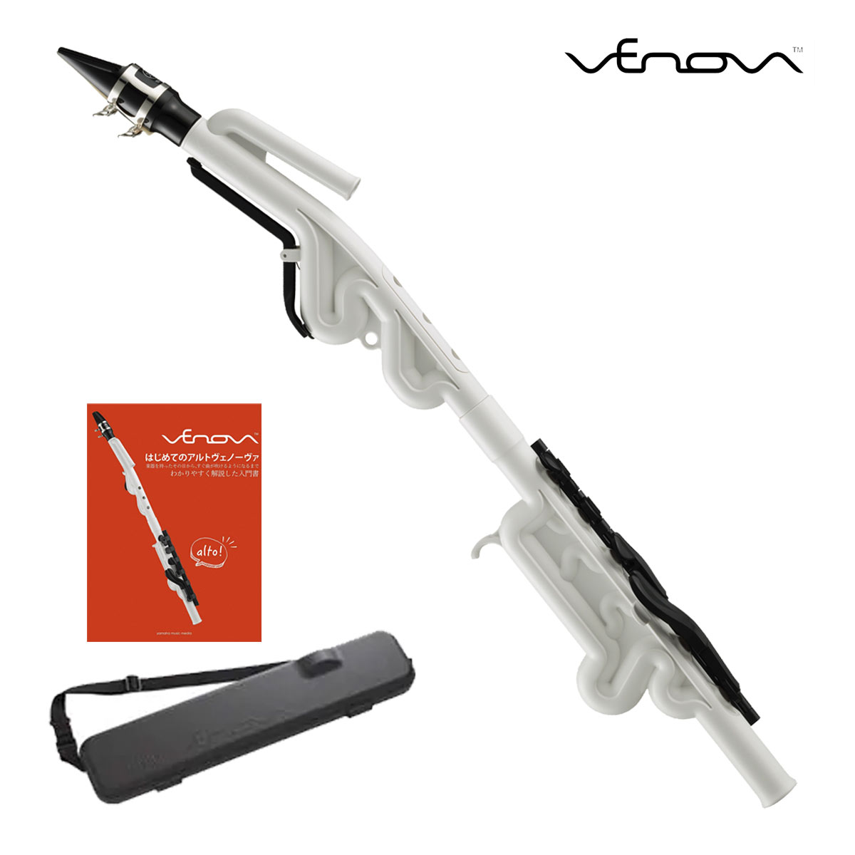 YAMAHA / YVS-120 Alto Venova アルト ヴェノーヴァ カジュアル管楽器 はじめてのアルトヴェノーヴァ教則本付き《専用ケース付き》【YRK】