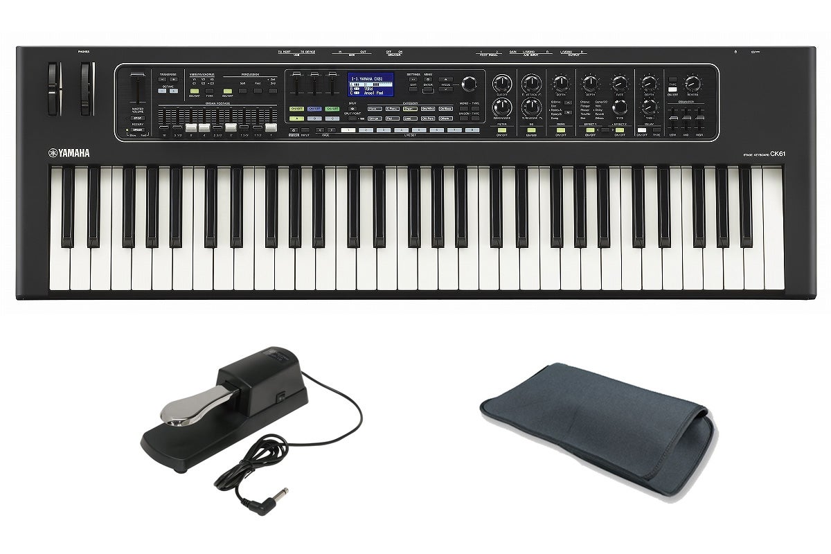 YAMAHA ヤマハ / CK61 [ダンパー・ペダル セット！] 61鍵ステージキーボード【YRK】｜イシバシ楽器　ＷＥＢ　ＳＨＯＰ