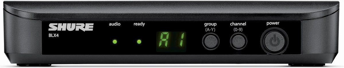 Shure シュアー / BLX4 シングル チャンネル ワイヤレス受信機【お取り寄せ商品】|イシバシ楽器 WEB SHOP