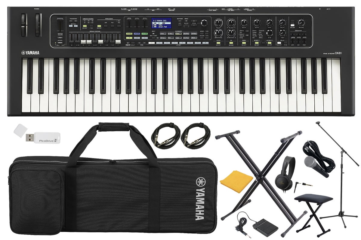 楽天市場】YAMAHA CK61 ヤマハ シンセサイザー 61鍵盤