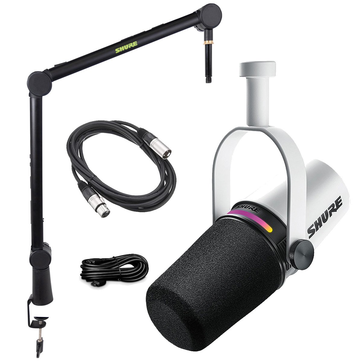 国内正規品 ほぼ新品 SHURE SM7B マイクアーム XLRケーブル セット Amazon.co.jp: SHURE シュア ダイナミックマイク SM7B