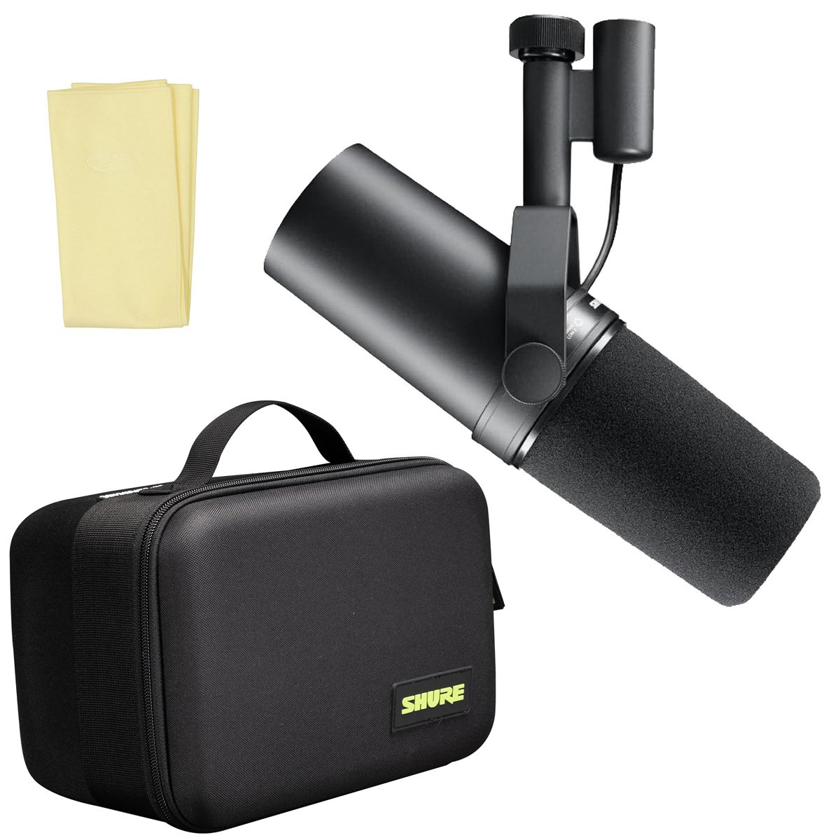 SHURE シュア / SM7B [SH-SM7LWCASE セット！] スタジオマイクロフォン ダイナミックマイク【PNG】
