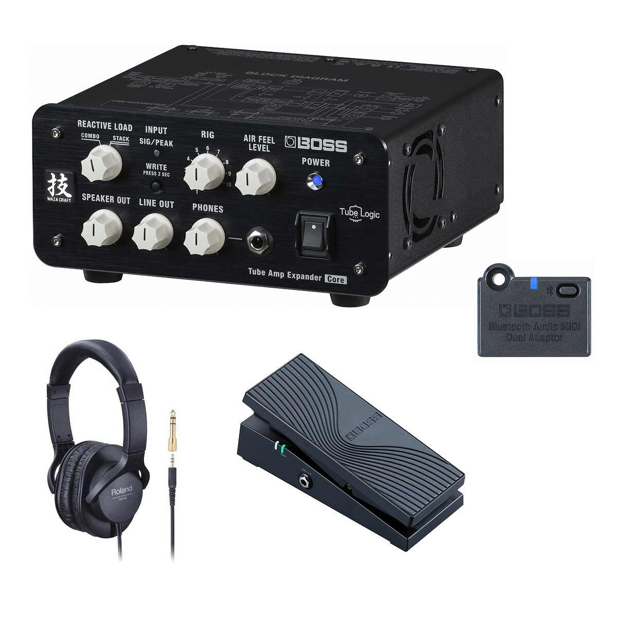 BOSS / WAZA-TAE CORE [自由自在にサウンドメイクワイヤレスセット] EV-1-WL + BT DUAL【PTNB】｜イシバシ楽器　ＷＥＢ　ＳＨＯＰ