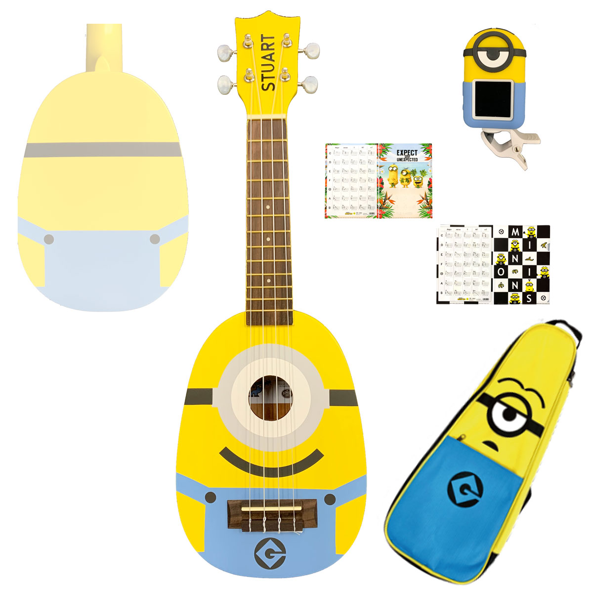 注目ブランド Ukulele Minions Mn ウクレレ5点セット ミニオンズ ウクレレ 入門 初心者w 全品送料無料 Www Nripost Com