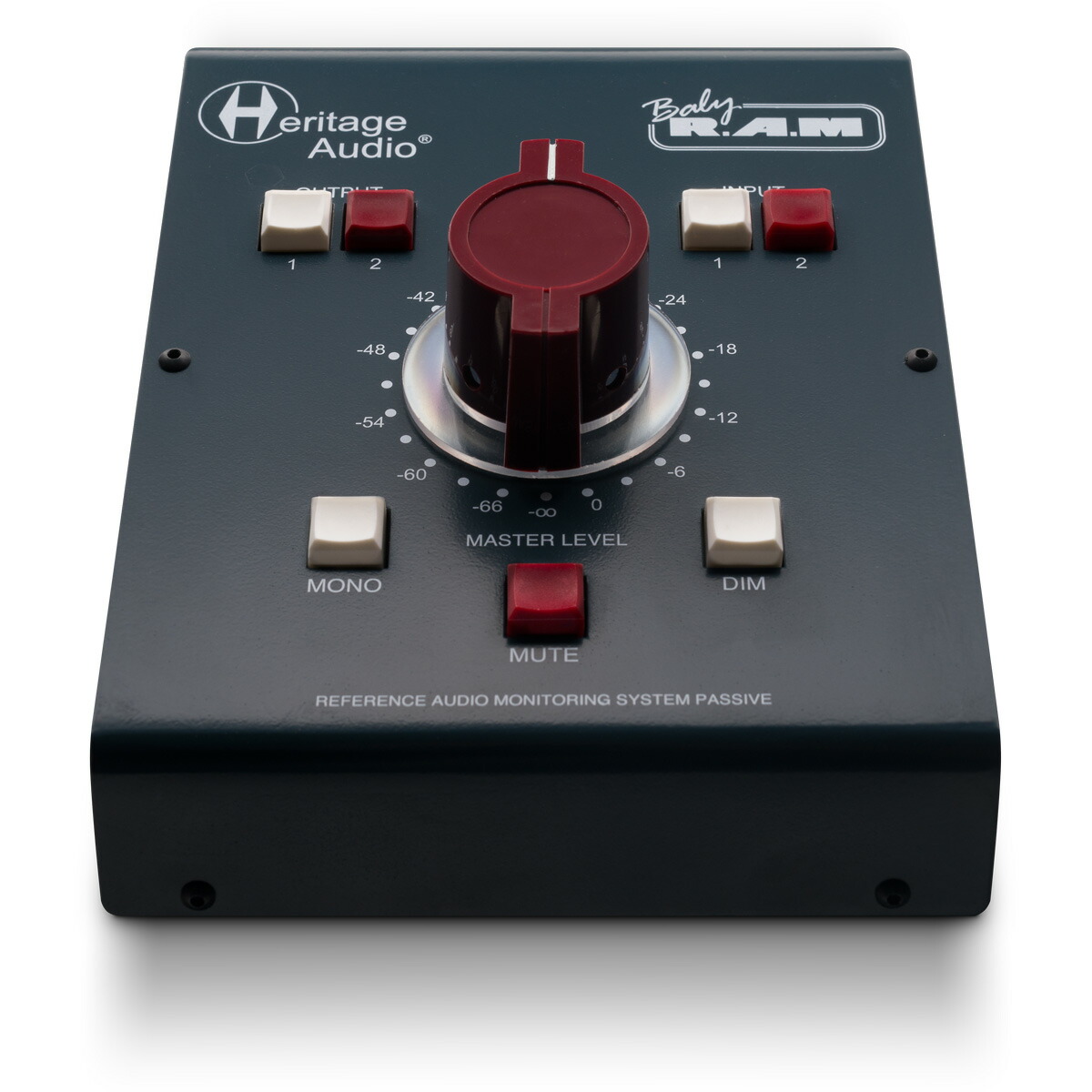 Heritage Audio モニターコントローラー Baby RAM モニターコントローラー「Heritage Audio Baby R.A.M」使用