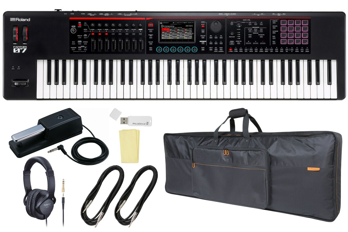 楽天市場】【使い方を解説！特典動画付き！】 Roland FANTOM-07 76鍵盤