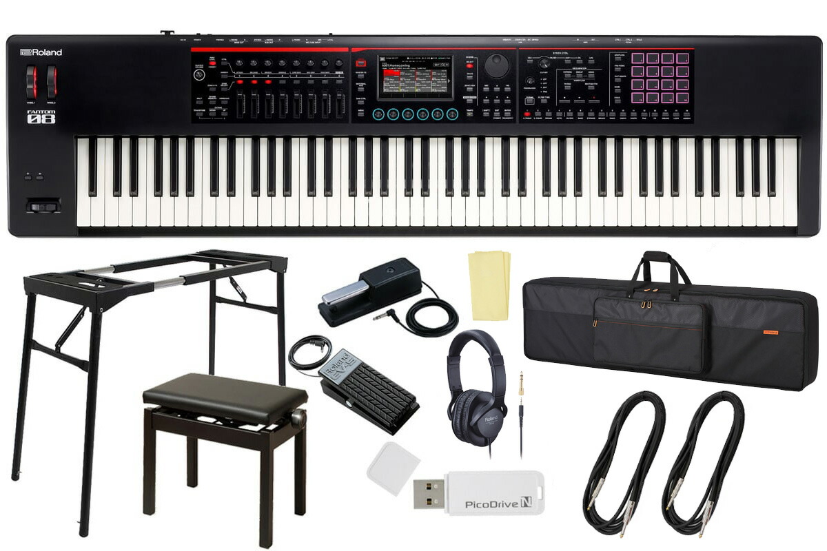 楽天市場】Roland ローランド ［限定1セット限り］ FANTOM-08 Roland