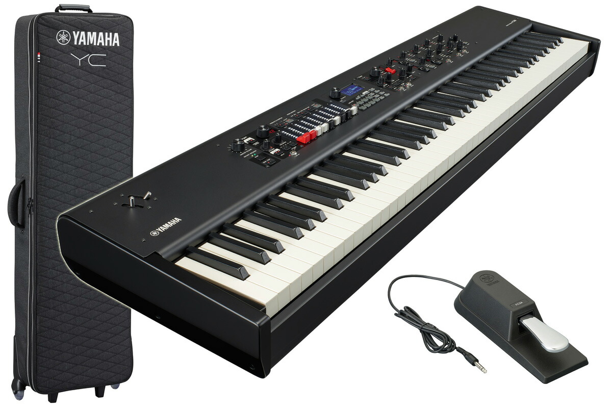 楽天市場】YAMAHA ヤマハ / YC61【専用ソフトケース＆ペダルセット