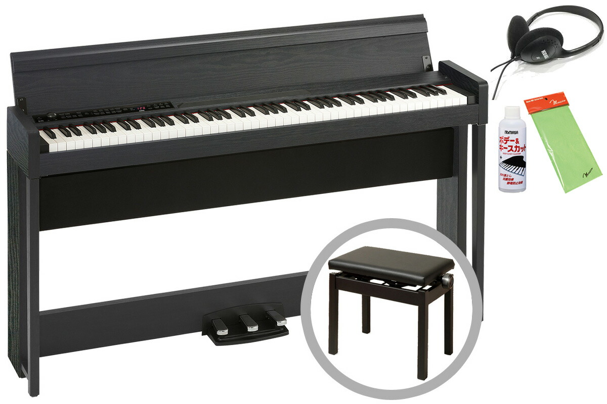 Wbkと高低自在椅子がセットでお得 納期未定 新規注文6ヶ月以上見込み Korg 電子ピアノ Air コルグ コルグ C1 Air Wbk C1 代引不可 ウッデン ブラック Png C1 デジタル ピアノ お手入れセットプレゼント Meinte2 Set 高低自在椅子セット