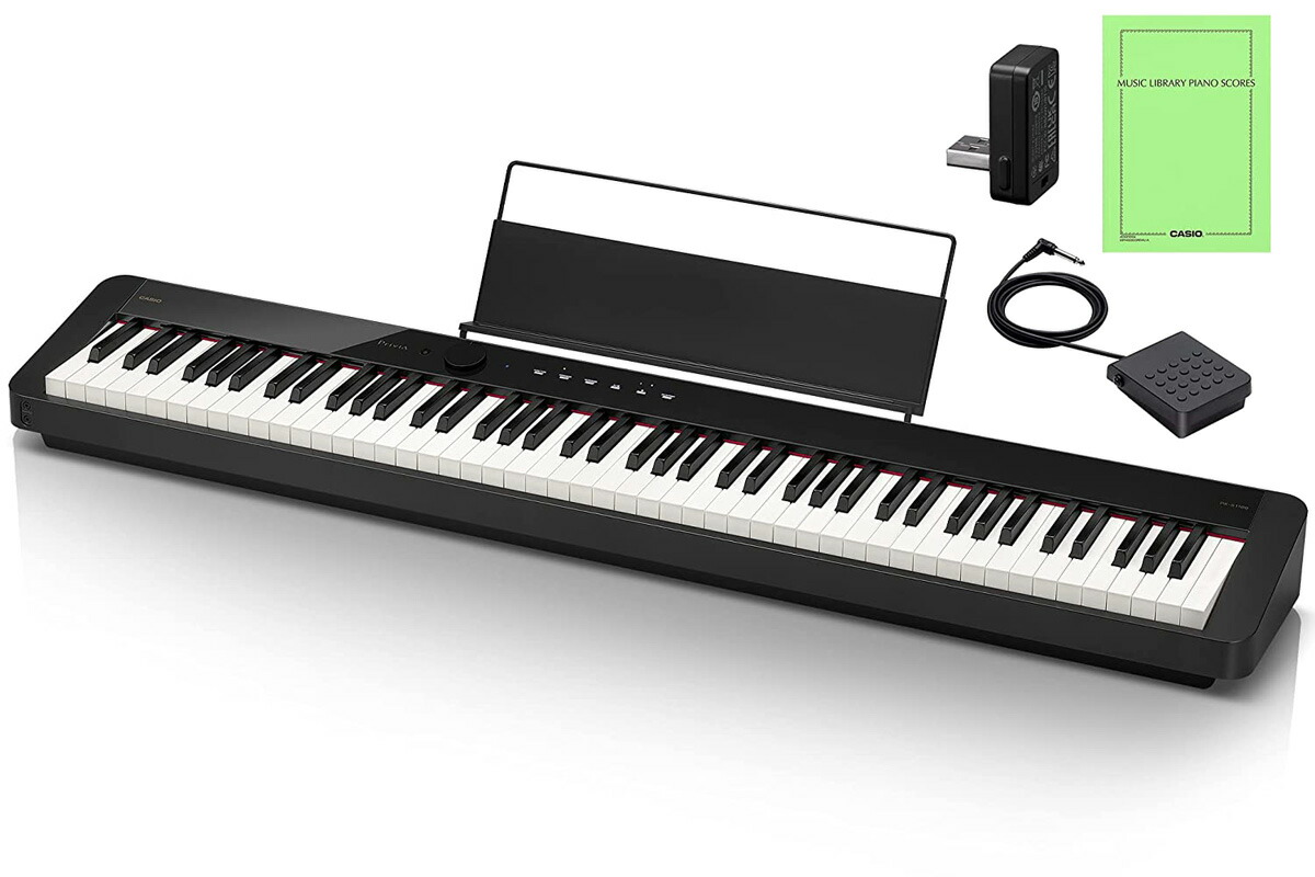 CASIO PX-S1100BK 状態綺麗 備品完備 楽天市場】【8/18から発送可能】CASIO Privia PX-S1100