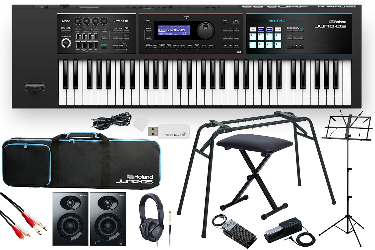 初心者必見ライブを始めよう！JUNO-DS61シンセサイザー-