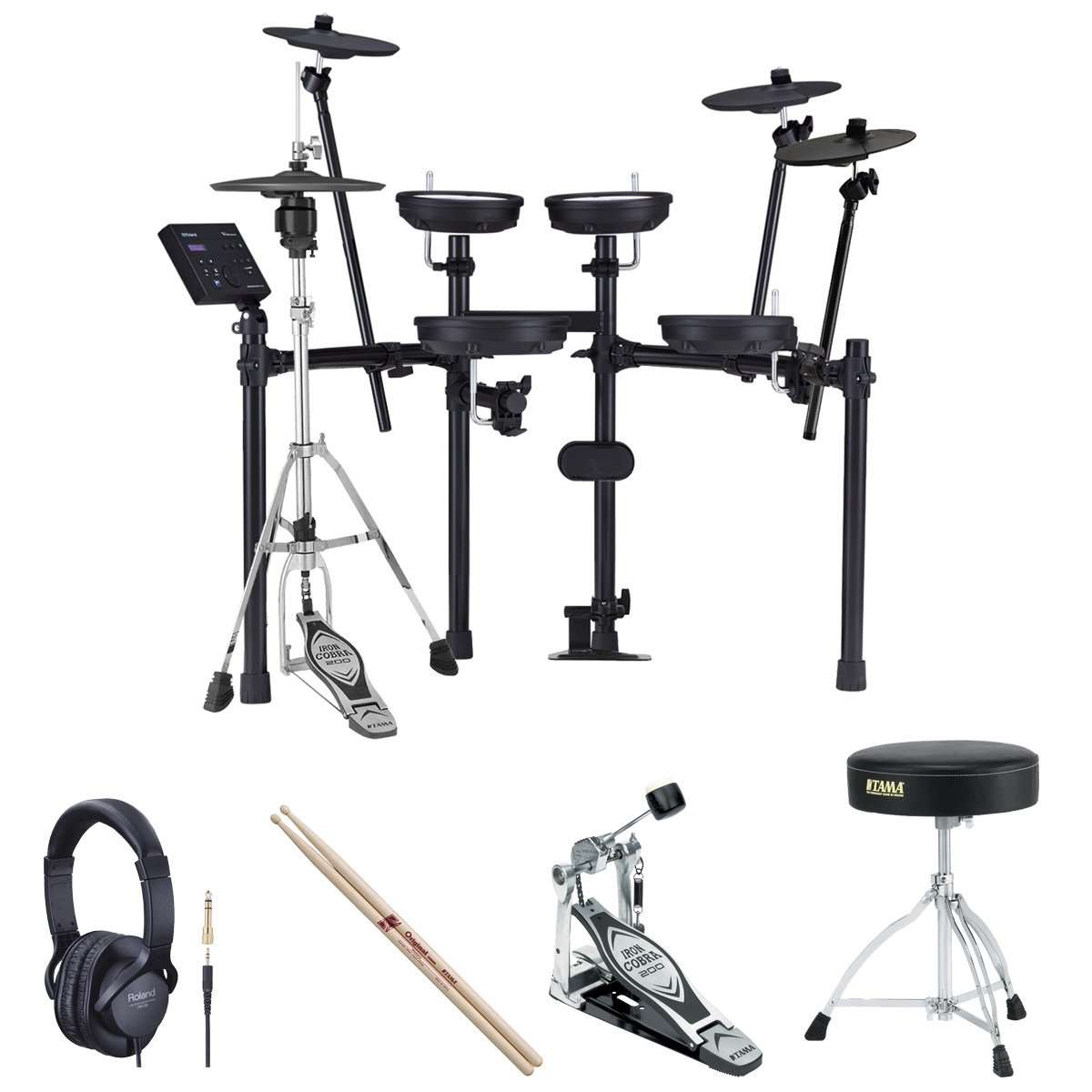 Roland / TD-07DMK VH-10アップグレード/3シンバル TAMAスターターセット【PNG】|イシバシ楽器 WEB SHOP