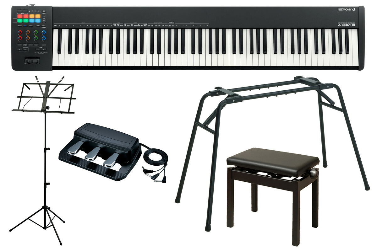 Roland ローランド / A-88MK2【オプションセット!】88鍵盤MIDIコントローラー【YRK】|イシバシ楽器 WEB SHOP