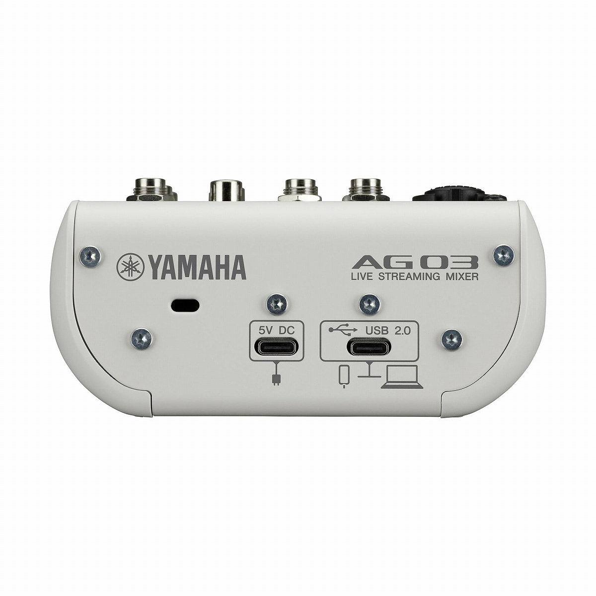 YAMAHA AG03MK2 AT2020 DTMセット PCユーザー向け WHITE 配信 70％OFFアウトレット WHITE