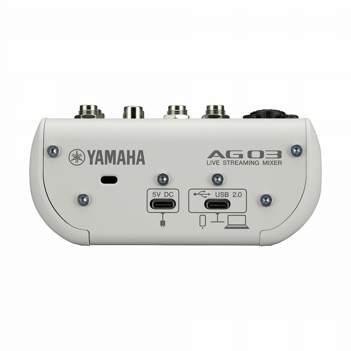 YAMAHA AG03MK2 WHITE PCユーザー向け 配信 DTMセット 楽器・音響機器