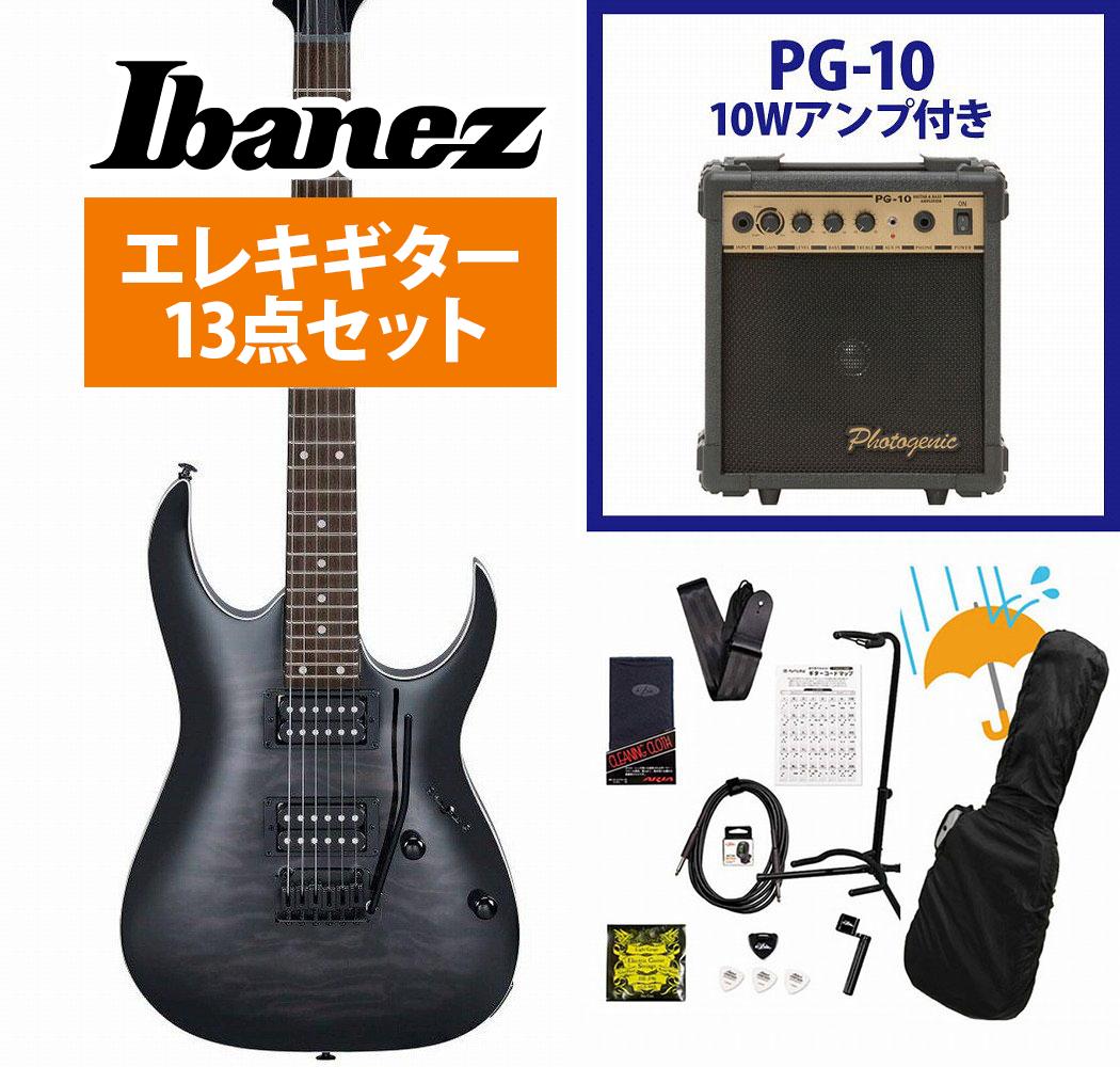 楽天市場】Ibanez / Gio Series GRGA120QA-TBB (Transparent