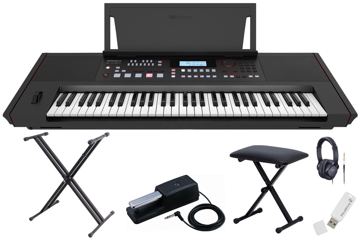 Roland ローランド / E-X50【スタンド＆キーボードベンチセット】エンターテイメント・キーボード【YRK】