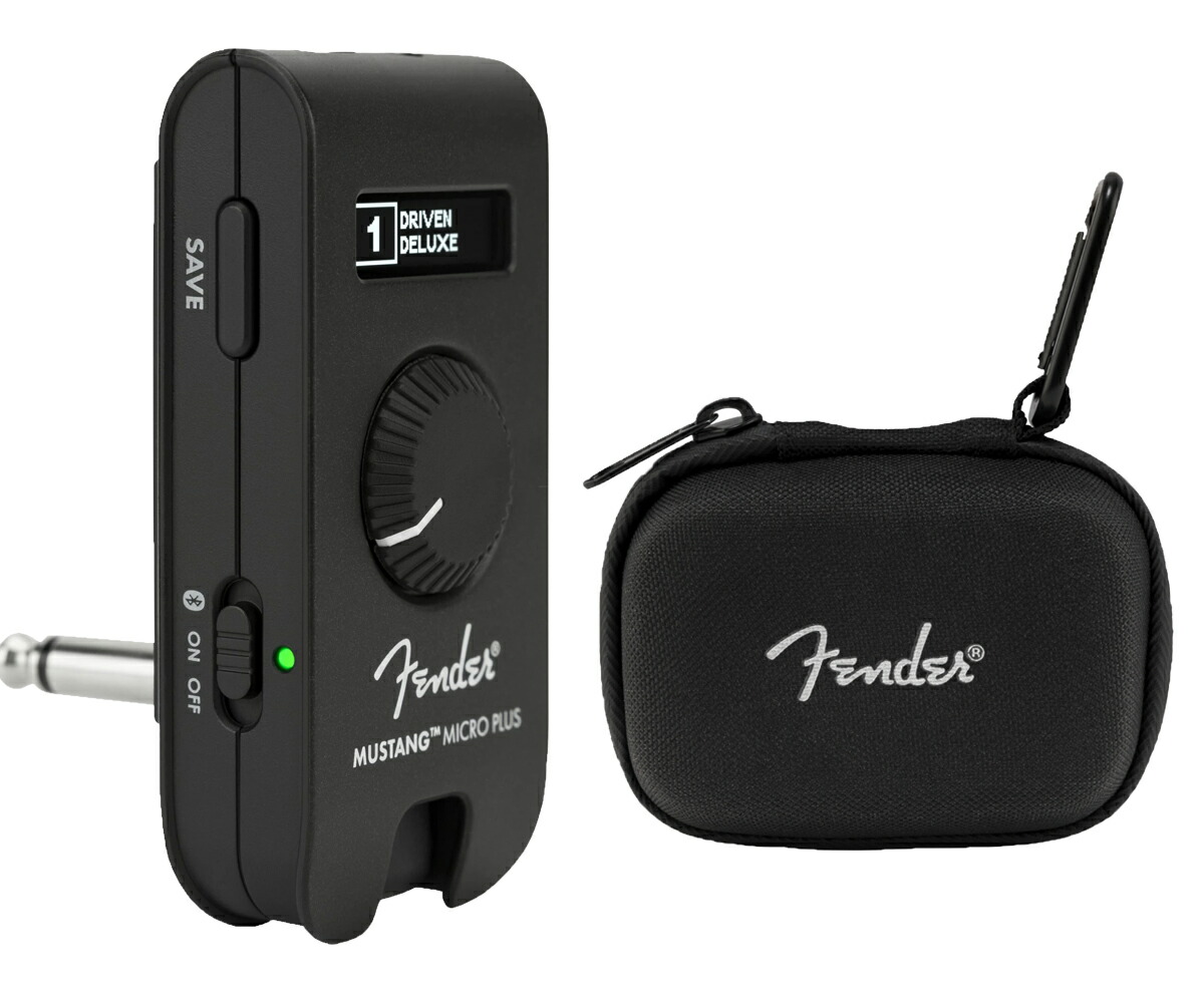 楽天市場】Fender Mustang Micro Plus ヘッドホンアンプ + audio