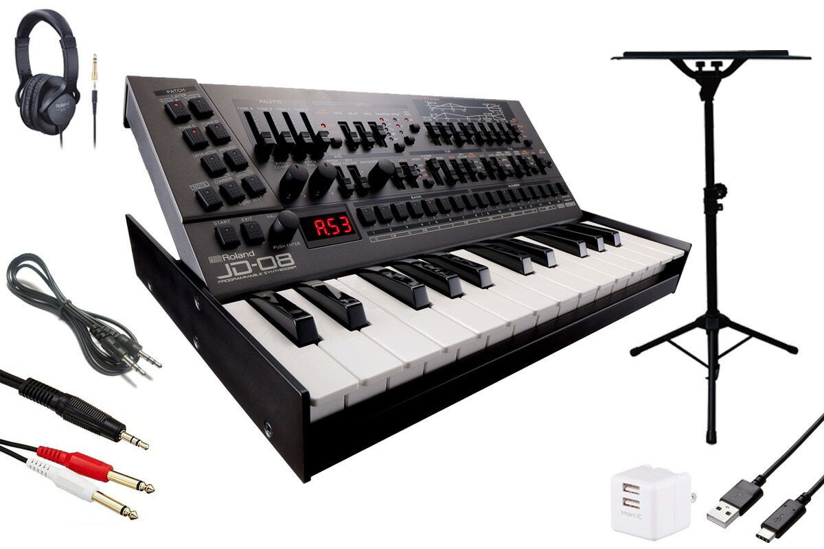 楽天市場】Roland ローランド / JD-08 Boutique【K-25m+オプション