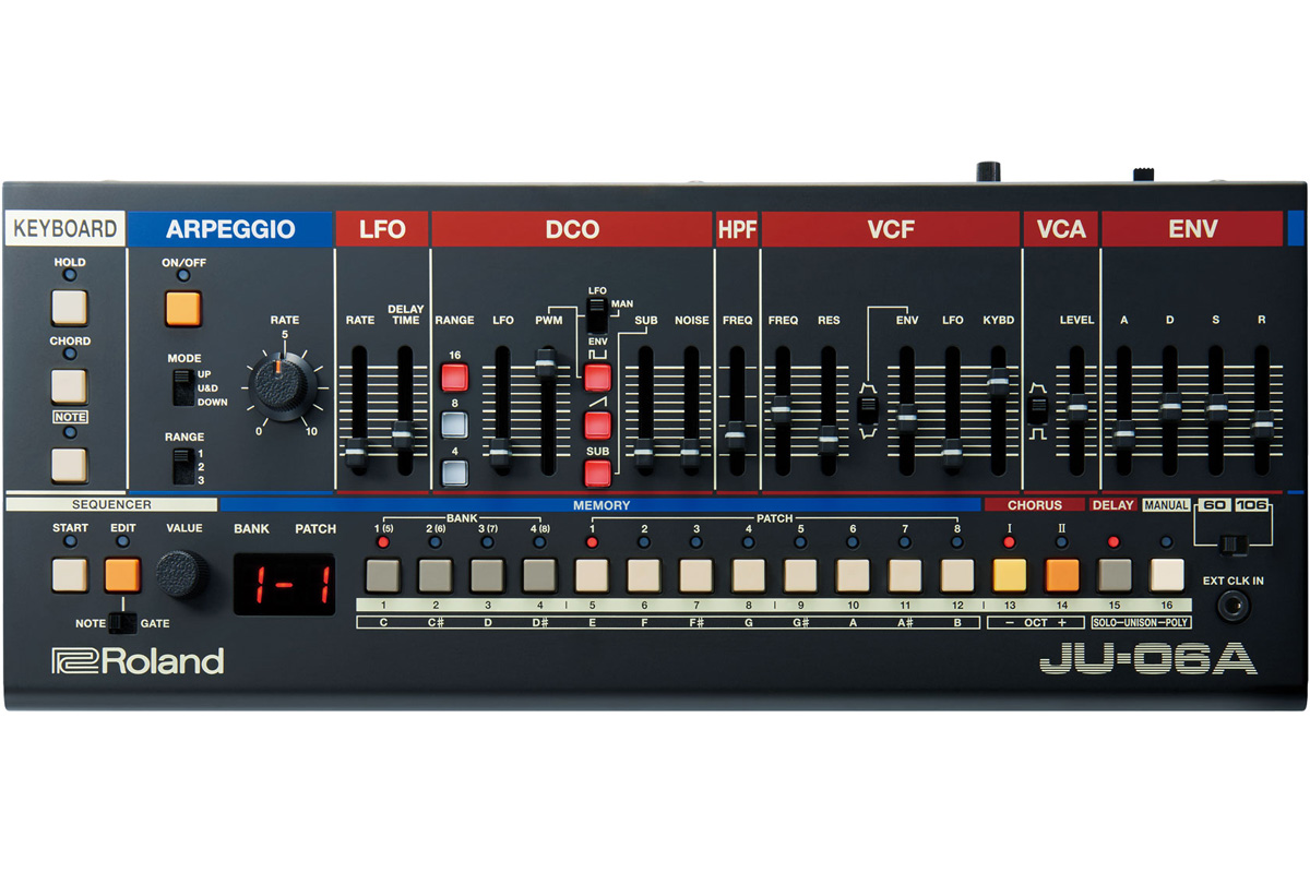 73%OFF!】 Roland ローランド JU-06A Boutique MIDIケーブルセット