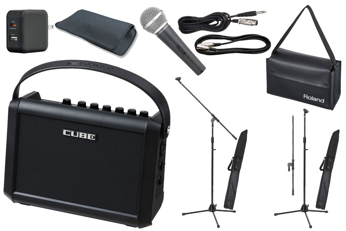 Roland ローランド / CUBE Street MINI [マイク ＆ マイクスタンド2本セット！] (CUBE-ST-MI)【PNG】 28,008円