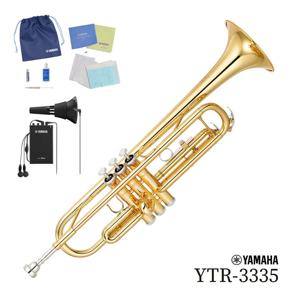 【美品】ヤマハ　トランペット YTR-4335G　サイレントブラスSB7-9 美品】ヤマハ トランペット YTR-4335G サイレントブラスSB7-9