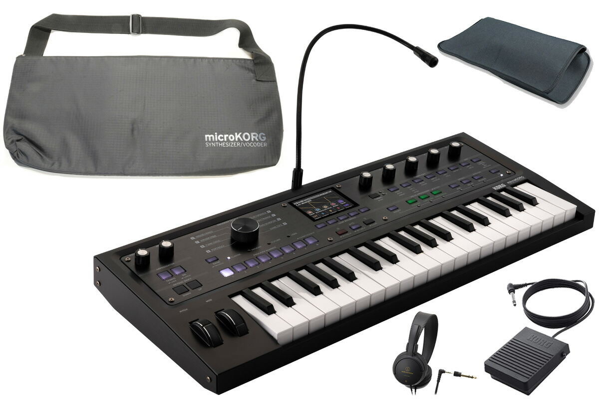 KORG(コルグ)/マイクロコルグ 赤黒限定カラー 専用ハードケース付き KORG - Microkorg マイクロコルグ 赤黒限定カラー 専用ハード