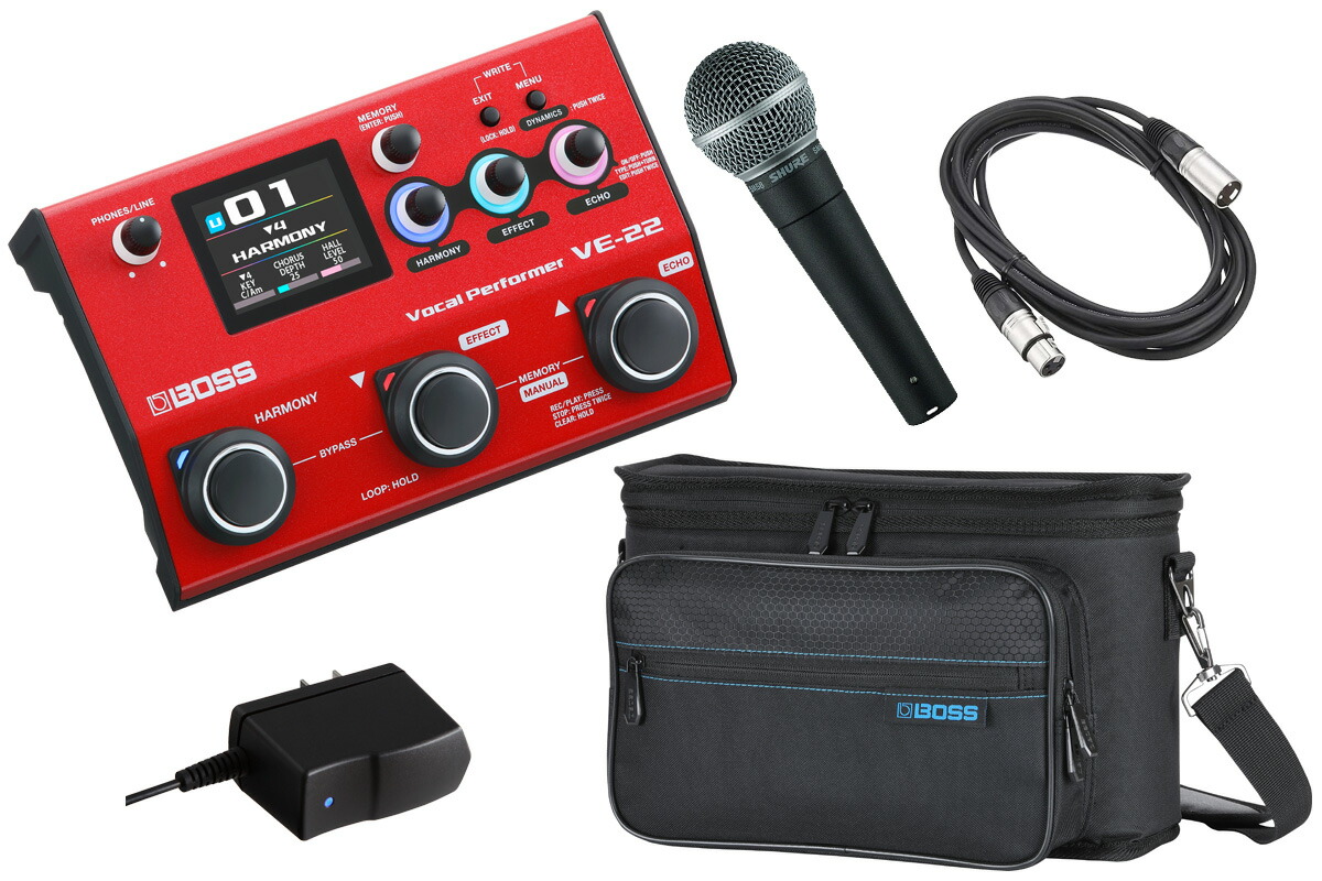 楽天市場】BOSS / VE-500 [ダイナミックマイク「XS 1」& 5mマイク