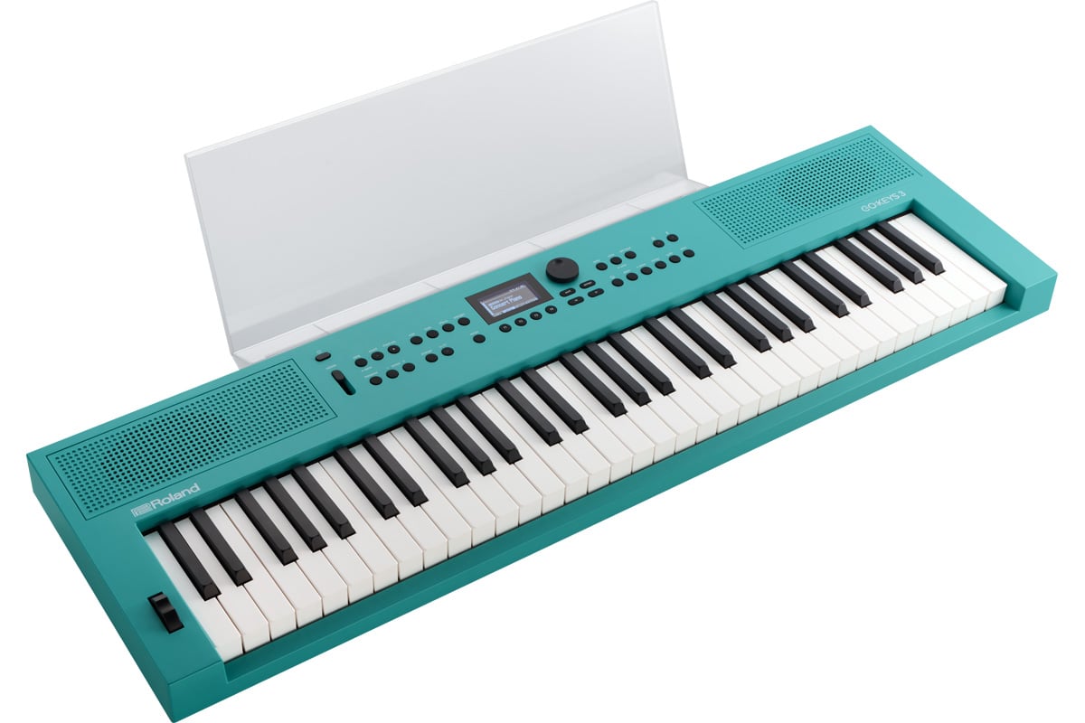 Roland ローランド / GOKEYS3-TQ (GO:KEYS 3) ターコイズ [専用譜面立て MRGKS3/5 セット] Digital Keyboard