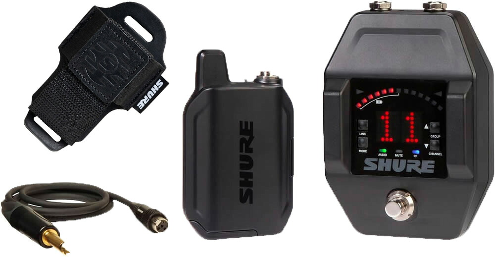 SHURE / GLXD16+J-Z2 Digital Wireless Systems + SH-BODYPACK-PBK-L 純正トランスミッターホルダー 楽器用ワイヤレスシステム【PNG】 54,313円