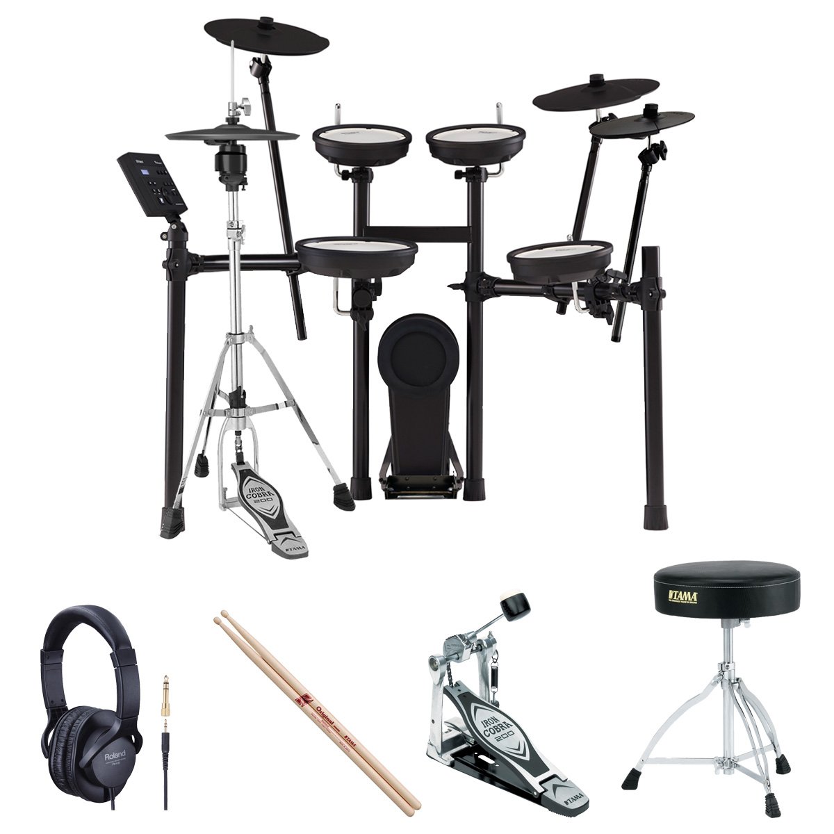 Roland / TD-07KV VH-10アップグレード/3シンバル TAMAシングル・スターターセット【PNG】|イシバシ楽器 WEB SHOP