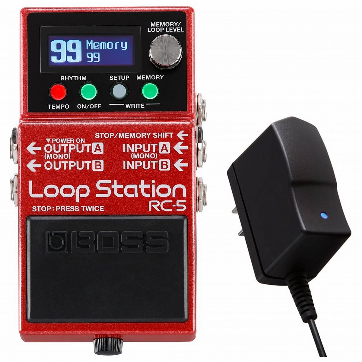 ACアダプタ付BOSS RC-1 Loop Station ループステーション 80-rc5-psas_1.jpg