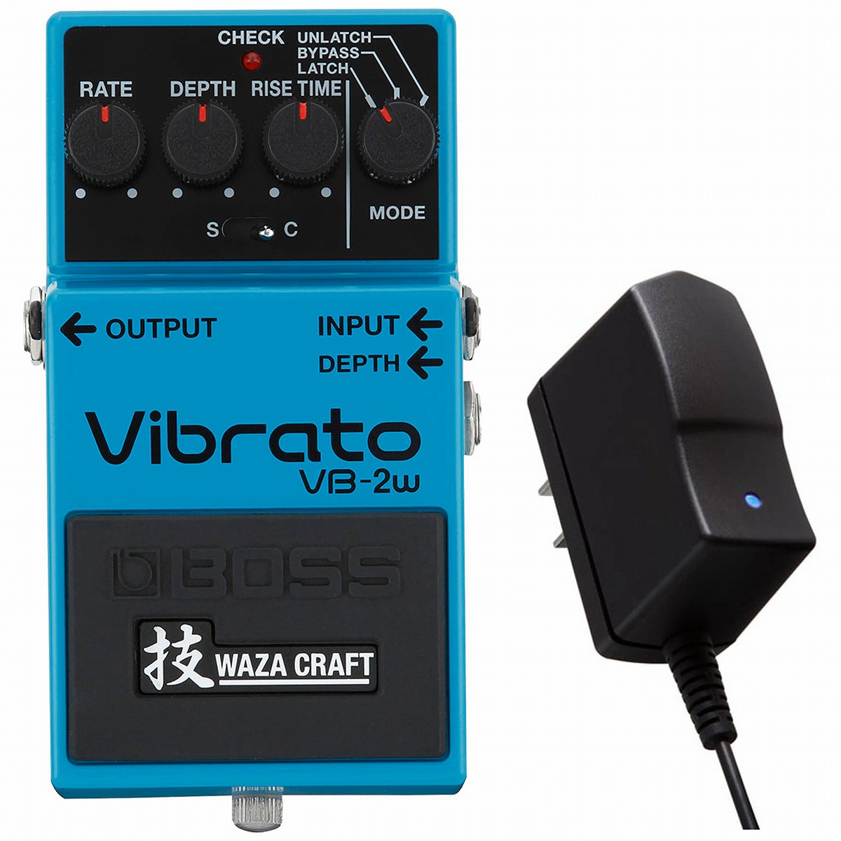 BOSS / VB-2W Vibrato［純正ACアダプター同時購入セット］技 WAZA CRAFT MADE IN JAPAN 日本製 ヴィブラート VB2W【YRK】【PTNB】