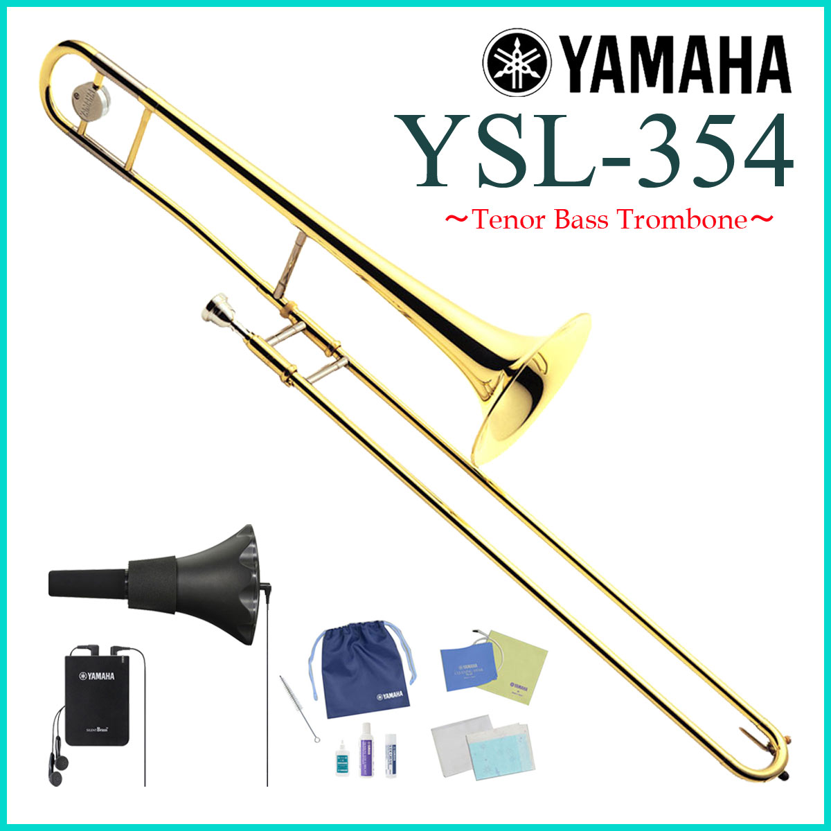 【安売り】ヤマハ　YAMAHA　トロンボーン　YSL-456G　中古　ジャンク　G5-35◎ テナートロンボーン