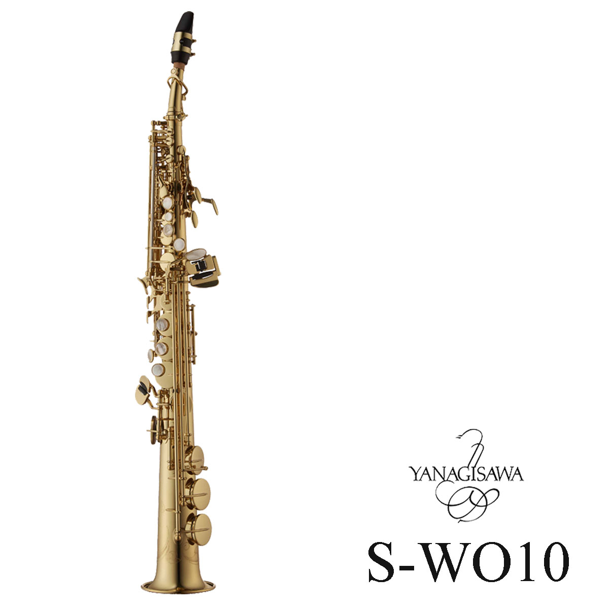 【在庫あり】Yanagisawa / S-WO10 ヤナギサワ ソプラノサックス ブラス管 ヘヴィウェイト WOシリーズ ラッカー仕上 【出荷前検品】【5年保証】