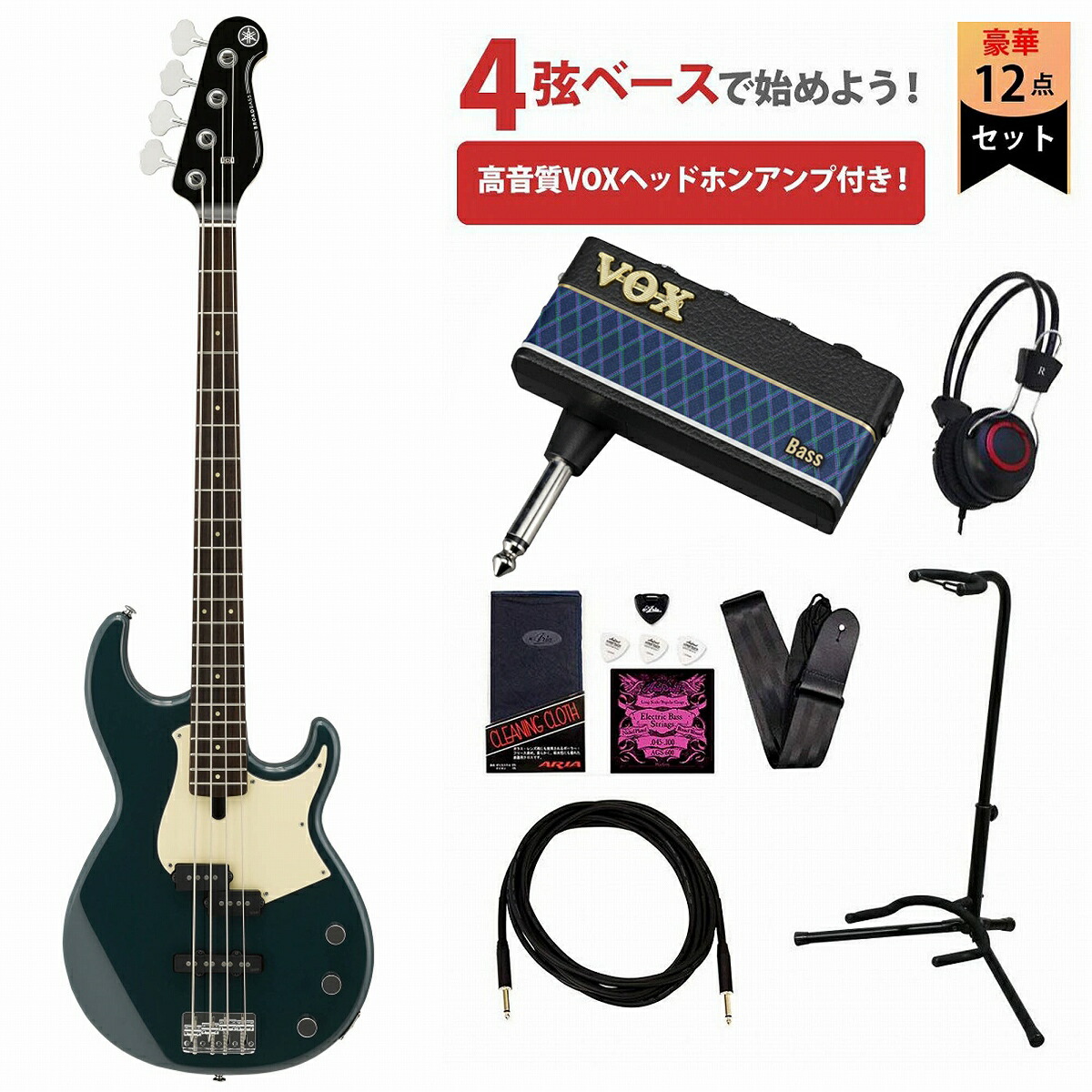 BB434 TBティールブルー　ソフトケース付き YAMAHA BB434 TB (ティールブルー) エレキベースBB400シリーズ