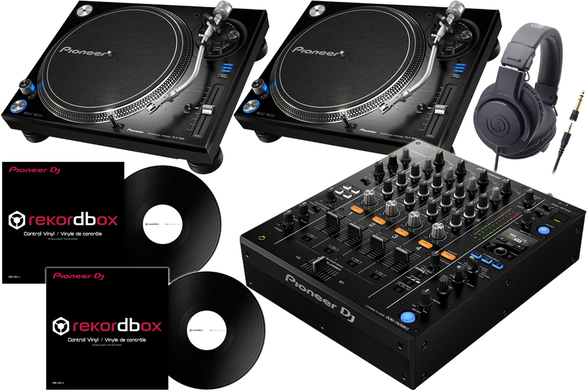 Pioneer Dj 先覚 Djm 750 Mk2 Plx 1000 Dvsしつらえる Djセット お取り寄せ商売物 Png Lisaproject Eu