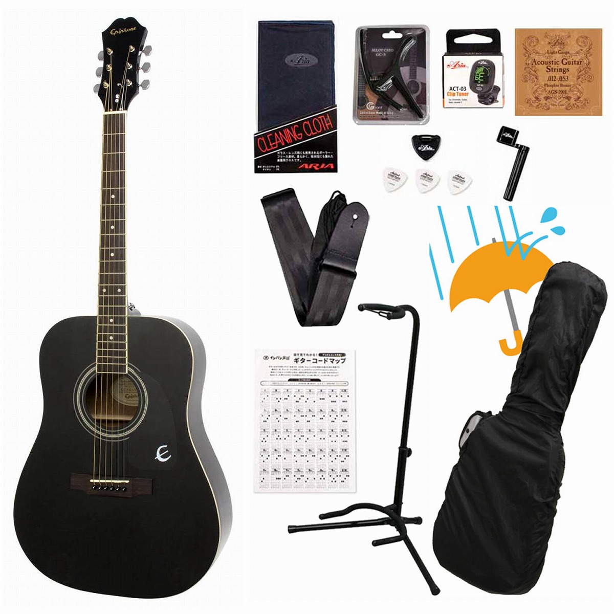 Epiphone DR-100 NA 初心者〜中級者向け良音コスパモデル【整備品