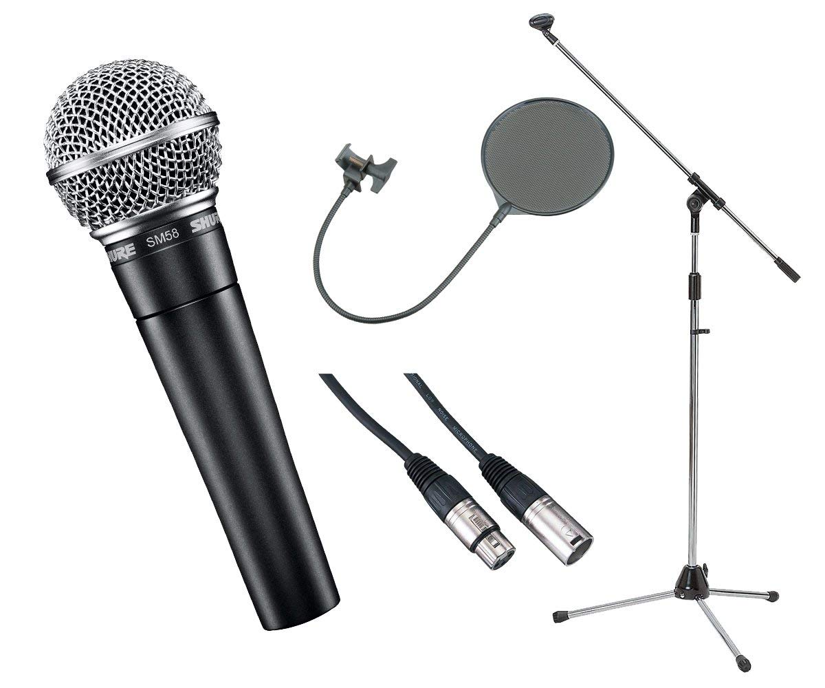 シュアーSM-58 ダイナミックマイクロフォン　未使用品 Shure ￼ SHURE マイク シュア SM58-LCE ボーカル用ダイナミックマイク 58
