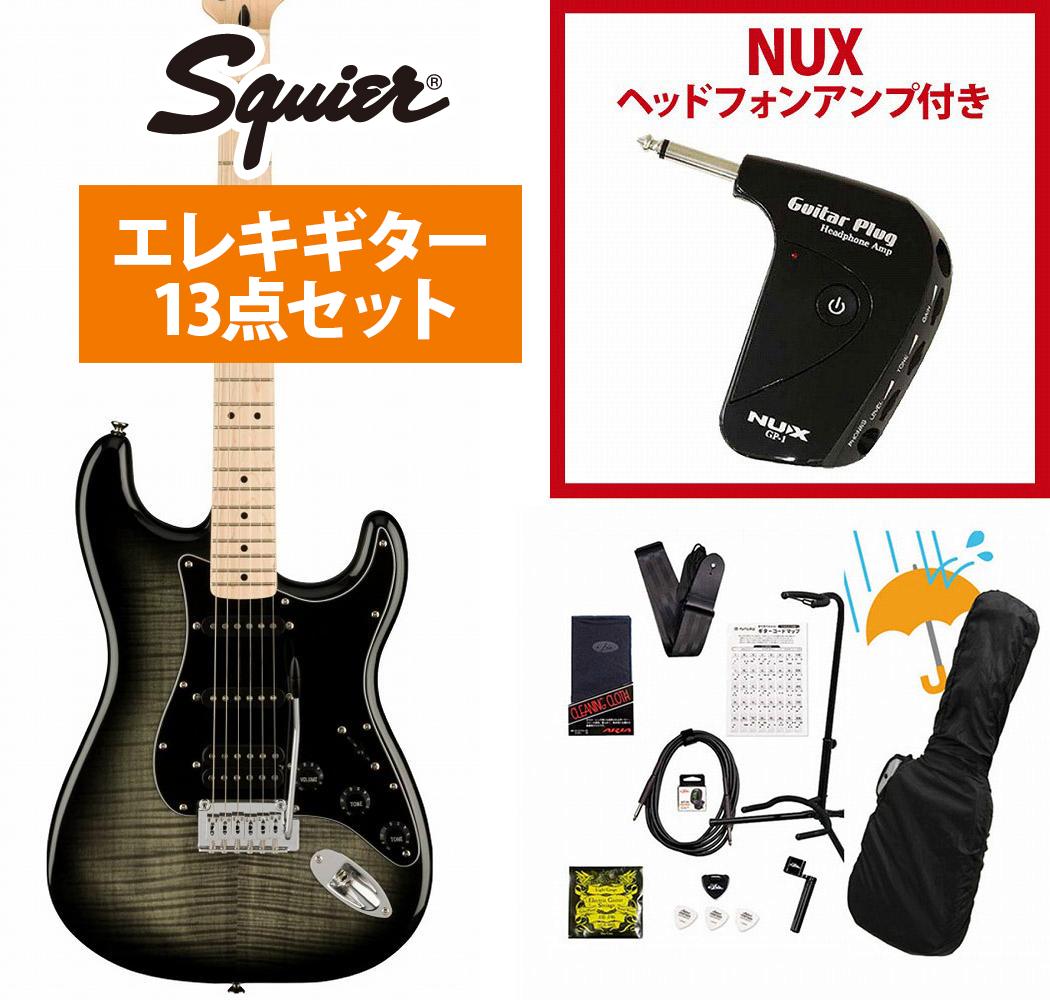 エレキギター Squier Stratocaster 付属品付き Squier by Fender SONIC STRATOCASTER HT Arctic White エレキ