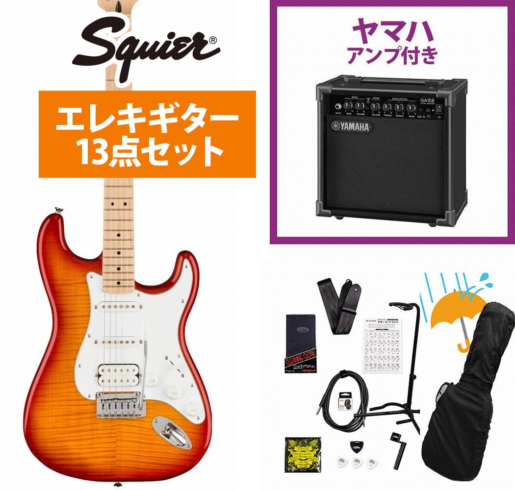 楽天市場】Squier by Fender / Affinity Series Stratocaster FMT HSS 