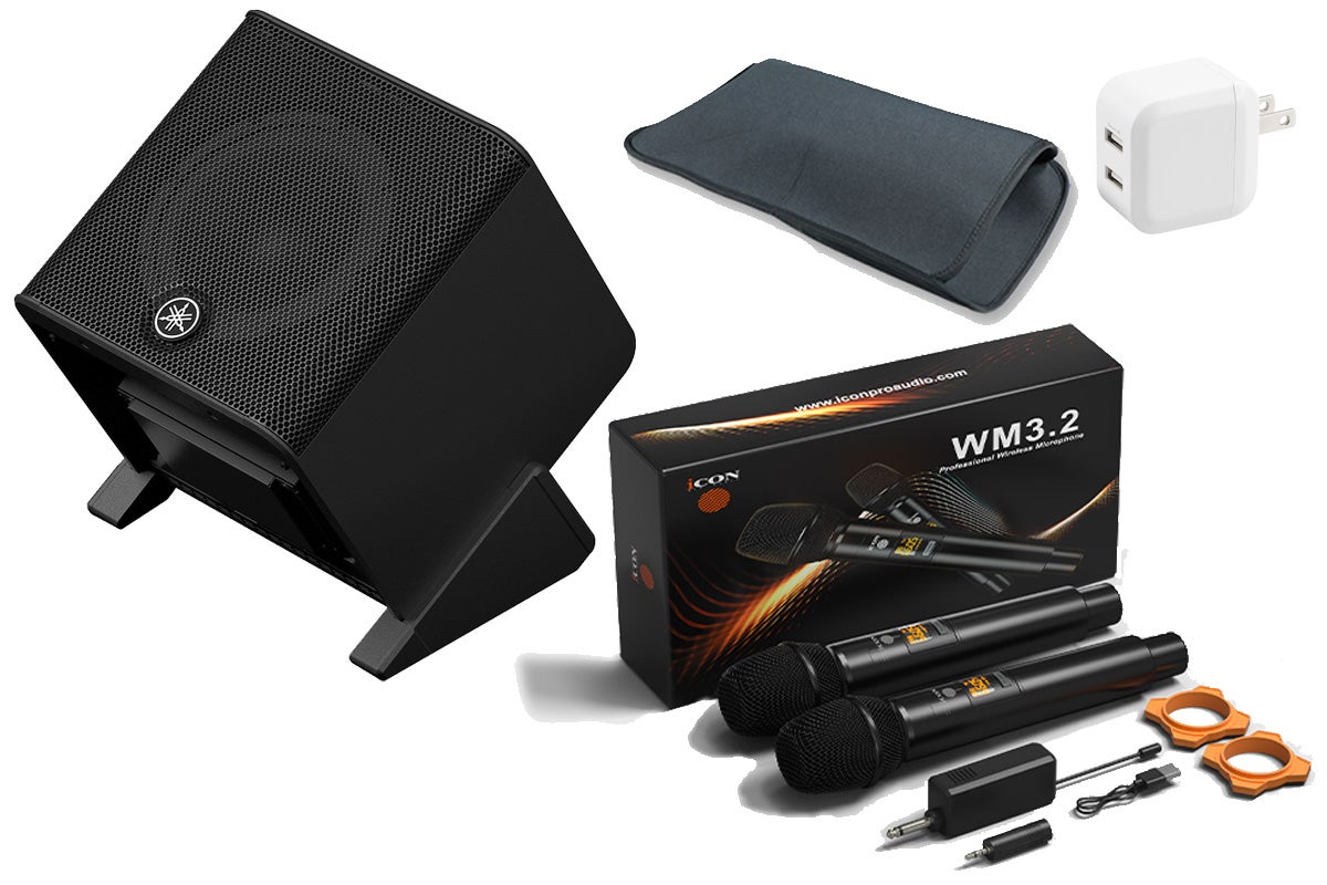 YAMAHA ヤマハ / STAGEPAS 200 BTR [ワイヤレスマイク(マイク2本モデル) セット！]【PNG】