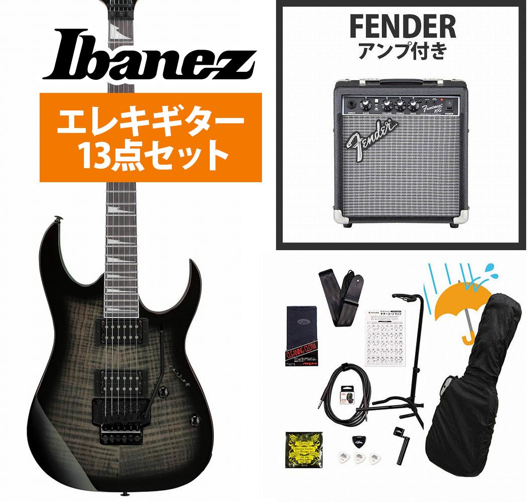 Ibanez gio エレキギター アンプ ケース ストラップ等 セット販売 ebisound_grg320fatbs-13m