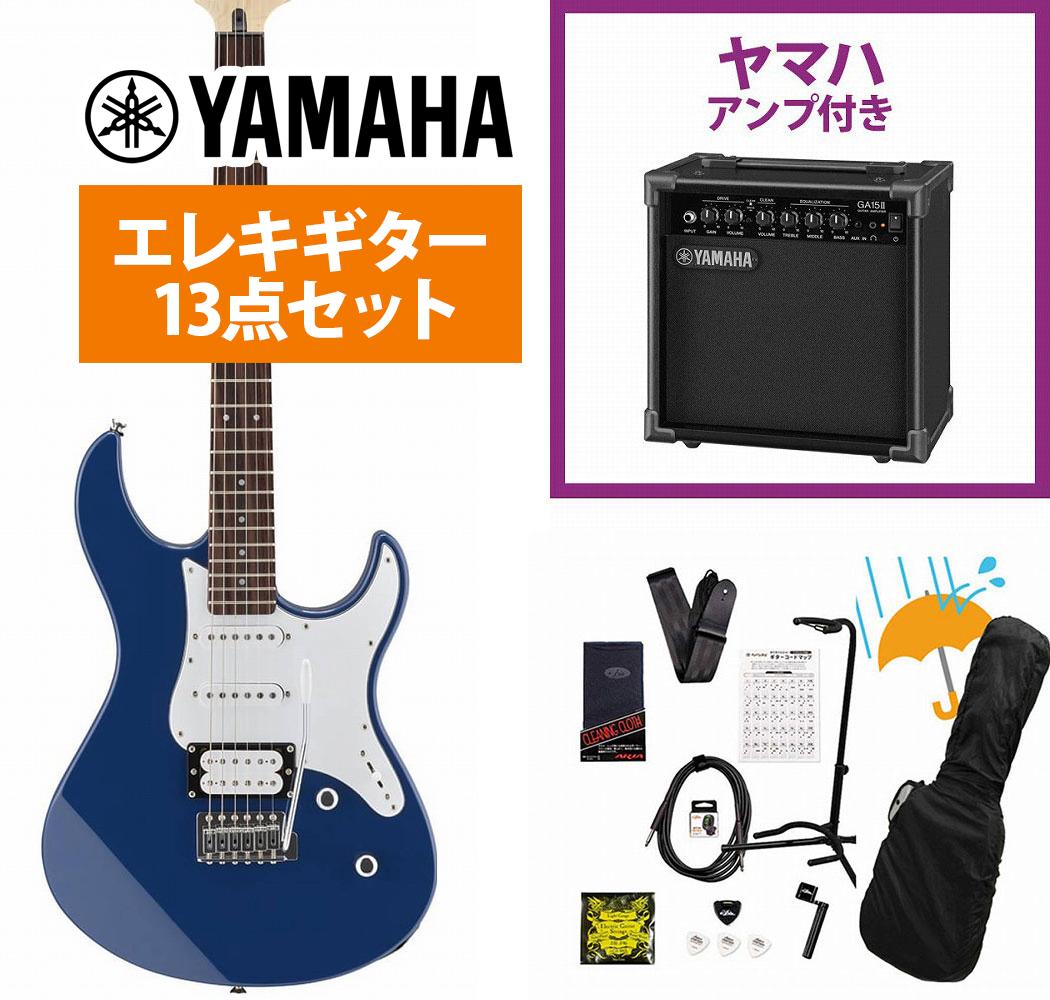 YAMAHA / PACIFICA112V UTB (ユナイテッドブルー) エレキギター PAC112V PAC-112V パシフィカ 入門 初心者 YAMAHA GA15IIアンプ付属初心者セットR【PNG】