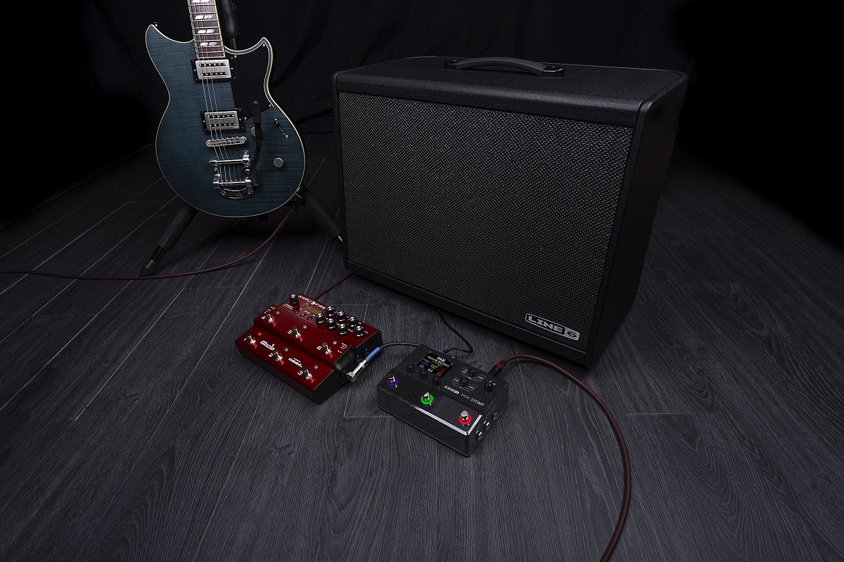 LINE6 HX STOMP ライン6 エフェクター《特典つき！ コンパクト プロフェッショナル ギタープロセッサー 2307117130001》  ギター・ベース