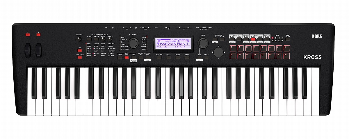 楽天市場】KORG コルグ / KROSS2-61 MB マットブラック