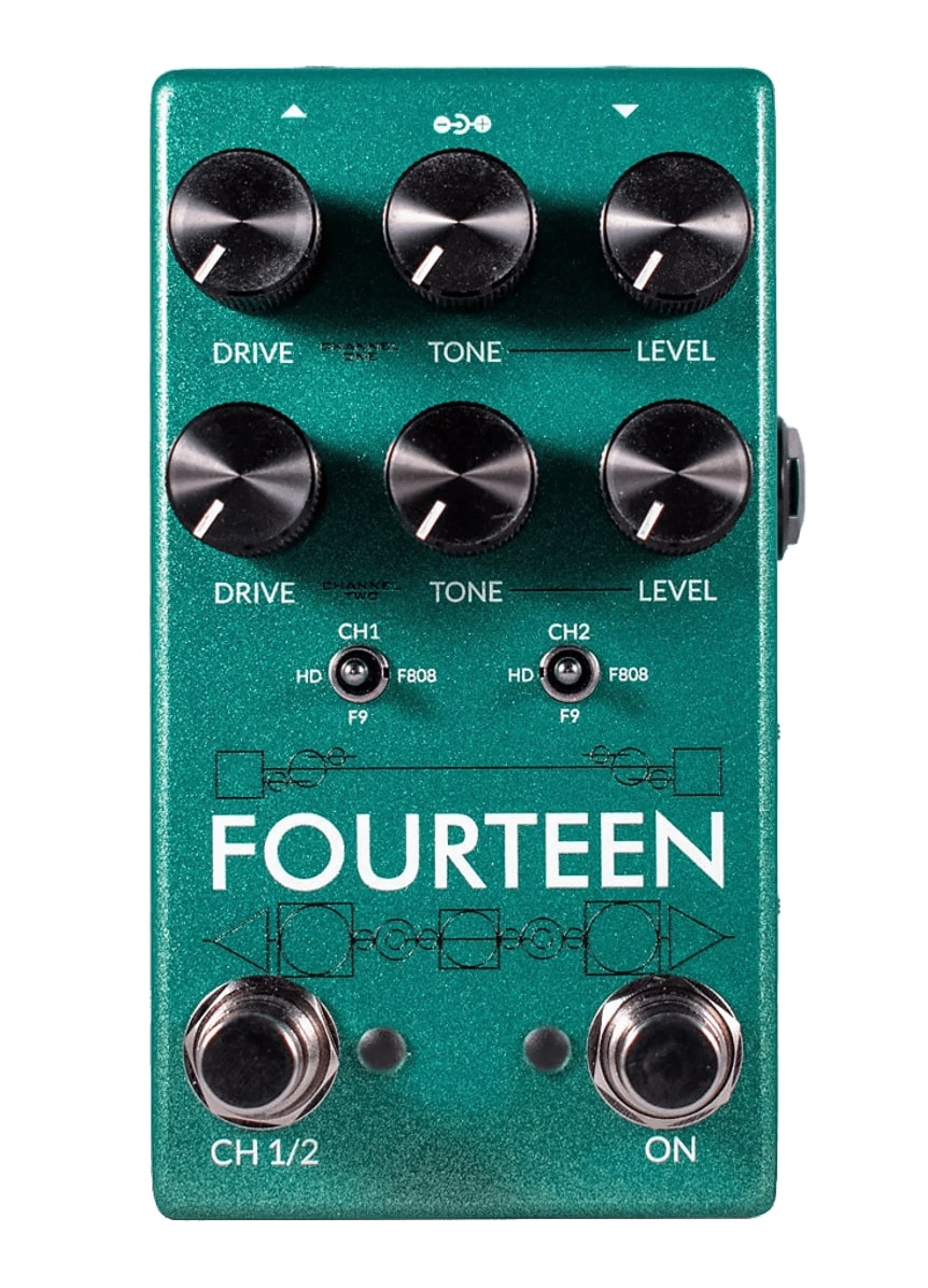 Fortin AmplificationFOURTEEN　オーバードライブ Fortin AmpsよりFourteenペダル新登場！ - NEWS - Quanta